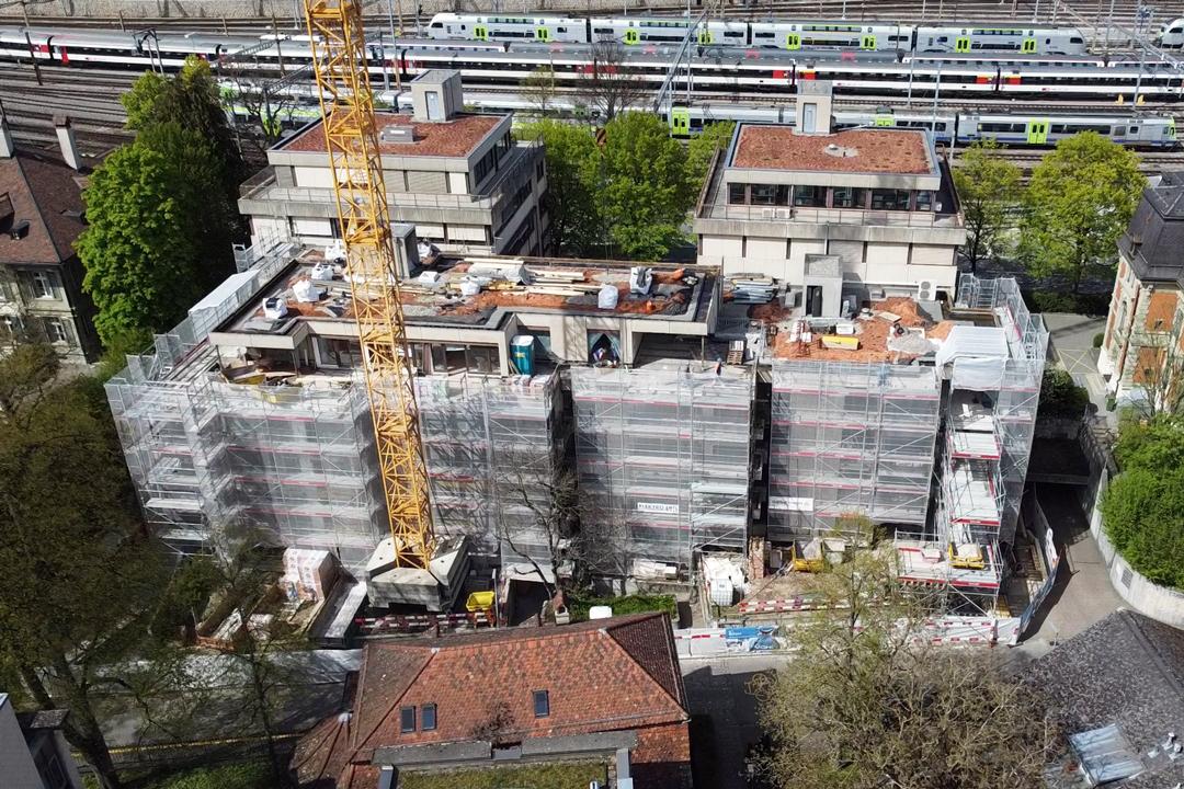 Sämtliche Elektroinstallationen für die totalsanierte Wohnliegenschaft nähe Kocherpark